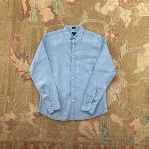 J. Crew Baird McNutt Irish Linen Shirt